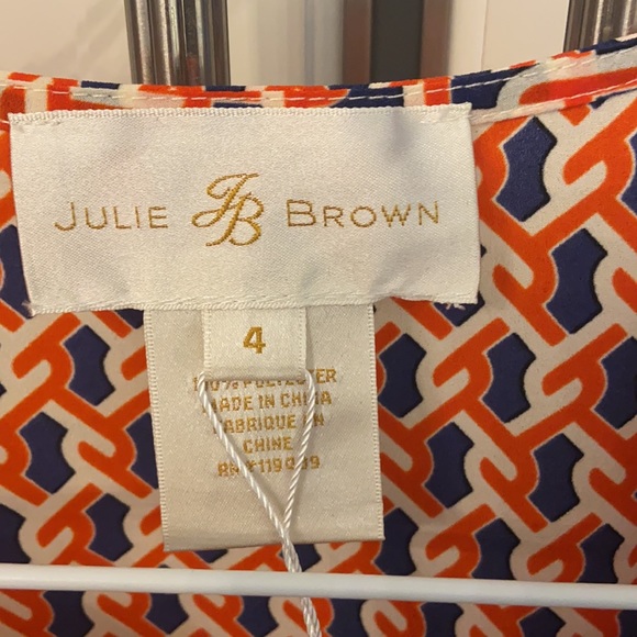 Julie Brown sleeveless top size 4 - Picture 3 of 5